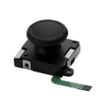 Miniatyrbilde 4 av 5: 6-i-1 Reparationsverktøysett for spillkontrollere 3D Analog Joystick Sensor Vippbryter for Cross Y-skrutrekker + pinsett for NS Swicth Black
