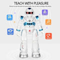 Miniatyrbillede 1 af 8: 2021 NYHED Seneste Smart Robot RC Robot Flerfunktionsladdningsleksaker 2017 mini Blå One Size 2017 mini Blue One Size