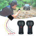 Pikkukuva 2 / 5: 12V trådlös elektrisk vinschfjärrkontroll för ATV SUV Handset Switch Controller