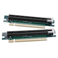 Pikkukuva 3 / 5: PCIE 90 graders rät vinkel PciE PciExpress 16X Extender Protector Adapterkort för 1U serverchassitillbehör Svart