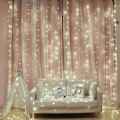 Miniatyrbillede 3 af 5: Utomhus String Light Dekoration Led Icicle 3x3m 300 Leds