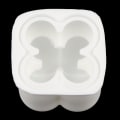Miniatyrbillede 5 af 5: Silikon DIY Lys Form Form Form Form Ca Hvid 3 stk