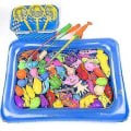 Miniatyrbilde 1 av 3: Magnetiske fiskepoolleker Vannbord Badekar Kiddie Party Toy