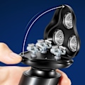 Miniatyrbillede 9 af 9: Mænds Elektrisk Roterende Multifunktionsbarbermaskine 3 i 1 3 In 1