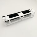 Miniatyrbilde 5 av 11: Patch Panel CAT6 10 Port 10G Støtte 1U Nettverk Patch Panel UTP 19 Tommers Veggmontering eller Rackmontering Punch Down Blokk for CAT6 Svart