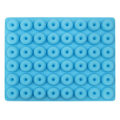Miniatyrbillede 1 af 5: 48-hullet Fancy Donut Chokolade Pan Form Bagning Mou Blå one size Blue one size
