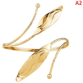 Miniatyrbillede 1 af 8: Bohemian Butterfly Leaf Charm Arm Chain Metal Hollow Out Geomet A1 one size A1 one size