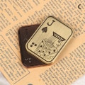 Miniatyrbild 1 av 8: Slider Poker A K Metall Push Card EDC Spinners C Onesize C Onesize