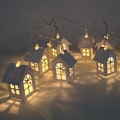 Miniatyrbild 8 av 8: 2m 10st Led Julgran Hus Style Fairy Light Led String Vit one size White one size