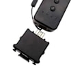 Miniatyrbilde 5 av 5: Motion Plus-adapter, erstatningssensorakselerator for Wii-fjernkontroll Hvit