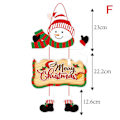 Pikkukuva 8 / 8: Joulukoristeet Uudenvuoden juhlan riipukset Xmas Tree Hanging B onesize B onesize