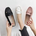 Miniatyrbillede 2 af 5: Bløde Slip-on Sko til Kvinder Black2 US 10