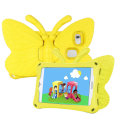 Miniatyrbild 1 av 5: Butterfly Samsung Galaxy Tab A7 Lite 8.7 T220/t225 2021 Fodral, Barnvänligt, Eva Mjukt Skummaterial, Tjocka Fyra Hörn, Kameraskydd, Stötsäker Gul Yellow