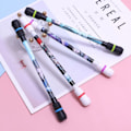 Miniatyrbilde 3 av 8: Spinning Pen Kreativ Tilfeldig Flash Roterende Gaming Gel Penner for D one size D one size