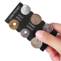 Miniatyrbilde 1 av 7: Myntsamling Plånbok Organizer Hållare För Bil Mynt Chan Black ONESIZE Black ONESIZE
