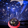 Miniatyrbild 4 av 5: Roterande LED-ljusprojektor Barn Baby Stjärnhimmel Mood Nattlampa Lila One-size