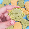 Miniatyrbillede 3 af 5: 6/8 stk Cookie Stempler Trykbare til Biscuit Pastry Baking Co B