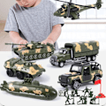 Miniatyrbild 2 av 5: Pansarfordon modell leksak terrängbilar för tankhelikopter Skala 1:52 Högkvalitativt slitstarkt material Semesterpresenter f null - 4
