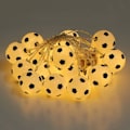 Miniatyrbillede 2 af 4: Fodboldslyng, LED-fodboldformet replampe, sjov snor