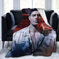 Miniatyrbillede 1 af 5: Jensen Ackles Filt Lamm Filt 3d Print Plysch Filt Sängkläder Dekor Filt Till Vardagsrum Sovrum Sovrum Inredning -s159 50x40in 125x100cm