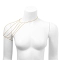 Pikkukuva 1 / 5: Bohemian Metal Tofs Övre Arm Armband Kvinnor Single Shoulder Guld
