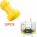 Miniatyrbild 3 av 4: 12 Stycken Trampolinstolpskåpor, Trampolintillbehör, Svart, Universell Passform