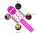 Miniatyrbild 10 av 11: Karaokemikrofon med högtalare och Bluetooth Gold