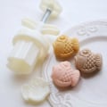 Miniatyrbillede 5 af 5: Månkageforme Sød fiskformet DIY håndpresse månkageform Bageværktøj Gadget