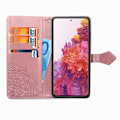Miniatyrbillede 3 af 5: Samsung Galaxy S20 FE - Mandala Læder Etui - Roséguld Roséguld Roséguld