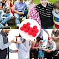 Pikkukuva 2 / 5: Taikavaahtopallot, pehmeät vaahtopallot Taikavaahtopallot 10 kpl Punaiset vaahtopallot Taikavaahtopallot Lähikuva Taikakatu Komedia Temppu-rekvisiitta