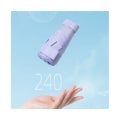 Miniatyrbillede 3 af 4: Foldbar paraply Foldbar kapselform Vandafvisende solbeskyttelse Udendørs paraply