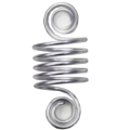Miniatyrbillede 4 af 5: 160 stk DIY Dreadlock-ringe Metal Manschetter Perler Flere stilarter til Festi