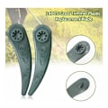 Miniatyrbilde 2 av 5: 24 Erstatningsblader for Bosch Durablade Gressklipper Art 23-18 LI, Art 26-18 LI, Grønn
