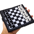 Miniatyrbild 6 av 7: 32-bitars minischackset Schackbräde i plast Hem Utomhus Po En storlek A one size