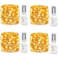 Pikkukuva 1 / 4: TS11 4-pack 16,4 fot 50 LED-ljusslingor batteridrivna