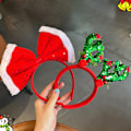 Miniatyrbillede 5 af 8: Fashion Jul Hat Pannband Jul Paljett Pannband Jultomte A1 one size A1 one size