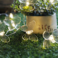Miniatyrbild 6 av 8: Fjärils LED-ljusslinga Batteri Bröllop Jul Dekoration Transparent one size Transparent one size