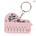 Miniatyrbillede 1 af 8: Bærbar musikinstrument Toy Piano Nøglering Mini Elektronisk A2 onesize A2 onesize