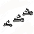 Miniatyrbilde 5 av 5: 2 stk Remmer Kroker Snap Spenner 3 3 3