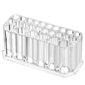 Miniatyrbillede 1 af 5: Klar akryl kosmetisk opbevaringsholder 26 huller Lip Liner Organizer 1 stk (b-2-v)