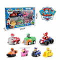Pikkukuva 3 / 3: Paw Patrol Pelastuskoirajoukkueen Leikkiauto 7 Hahmoa ja 7 Ajoneuvoa