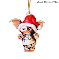Miniatyrbild 5 av 7: Gremlins Gizmo tomteluva Hängande julfigur Jul T 2 one size 2 one size