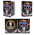Miniatyrbillede 1 af 2: Football Star-kortalbum - 240-st Star Card Box Collection Album Book Folder - Black
