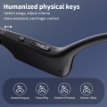 Pikkukuva 4 / 5: Bluetooth-kuulokkeet Urheilukuulokkeet Vedenpitävät langattomat kuulokkeet A1