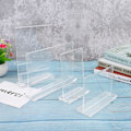 Miniatyrbillede 2 af 5: T-formet dobbeltsidet akrylskilt Kortholder Display Stand Meny A2