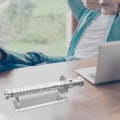 Miniatyrbilde 4 av 5: Skrivebordslysstativ i akryl, displaystativ for lyssverd, sverdholder, samlestativ for borddekorasjoner, gjennomsiktig