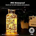Miniatyrbillede 2 af 5: Lysstreng, 22m 200led USB Led Lysstreng Julelys Fe Lysstreng Ip65 Vandafvisende Lysstreng Gratis fragt