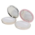 Miniatyrbild 7 av 7: Bärbar Tom Kosmetisk Sifter Lös Burk Behållare Puff Box Cas Rosa one size Pink one size