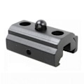Miniatyrbillede 4 af 5: 20 mm Butterfly Mount Adapter Metal Adapter Adapter Tactical T Single Hole