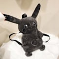 Pikkukuva 2 / 5: Monsters Lightning Dark Pikaghning pehmolelu musta 42*29*9cm